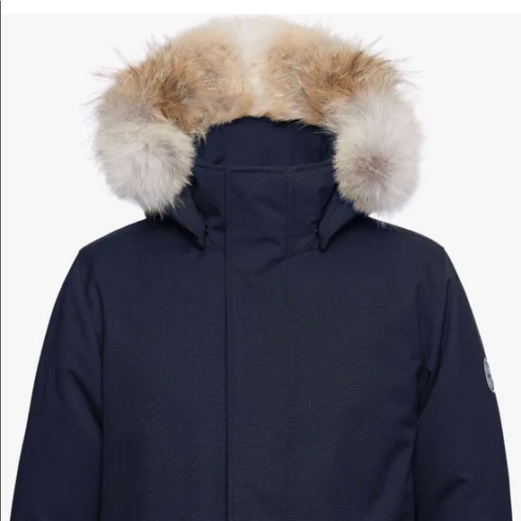 New Quartz Co Champlain Down Parka with Fur - Picture 1 of 3